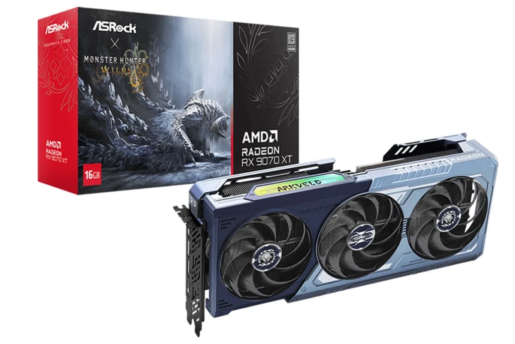 Radeon RX 9070 XT Monster Hunter Wilds Edition
