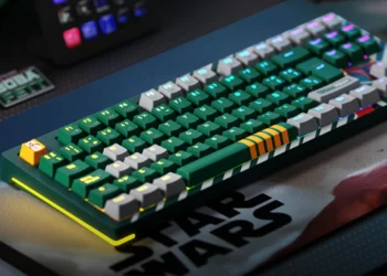 Teclado mecánico Boba Fett