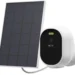 cámara con panel solar Wi-Fi