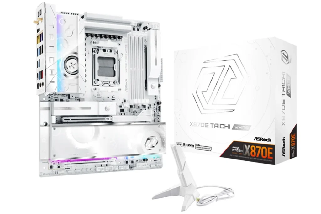 ASRock X870E Taichi White