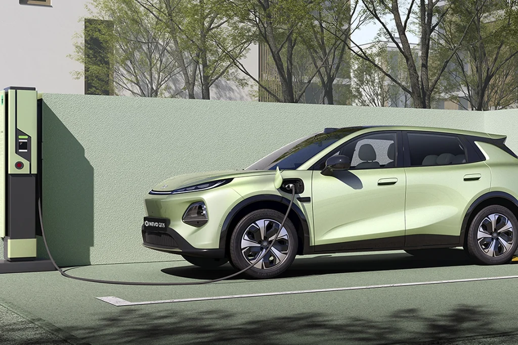 batería de un carro eléctrico