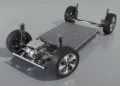 batería de un carro eléctrico