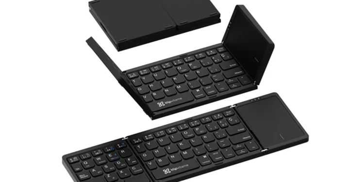 teclado inalámbrico plegable